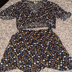 Floral two piece